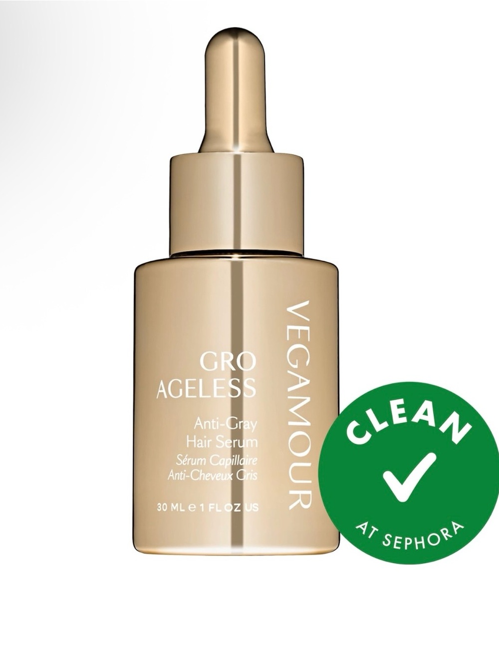 Gro Ageless Anti-Gray Hair Serum - Gold